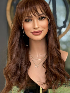 “4B2548” [M] 22” Lace Top Pony Wig