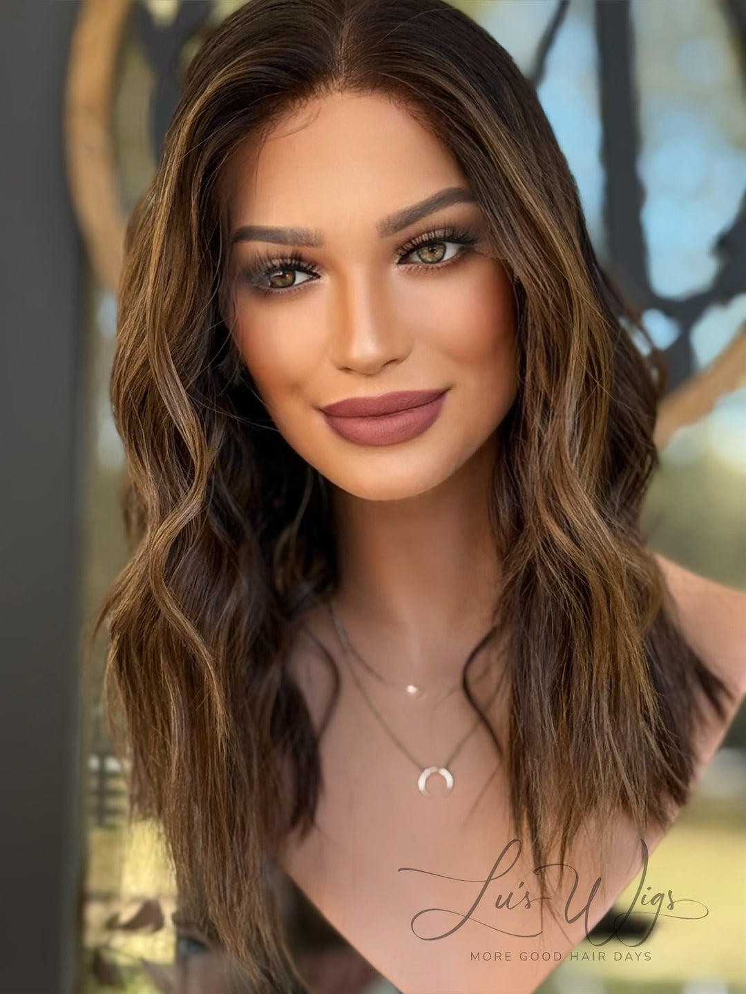 EURO “LT2680” [M] 18” Lace Top Wig