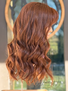 “4B2548” [M] 22” Lace Top Pony Wig