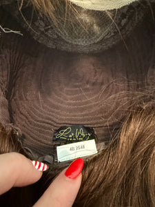 “4B2548” [M] 22” Lace Top Pony Wig