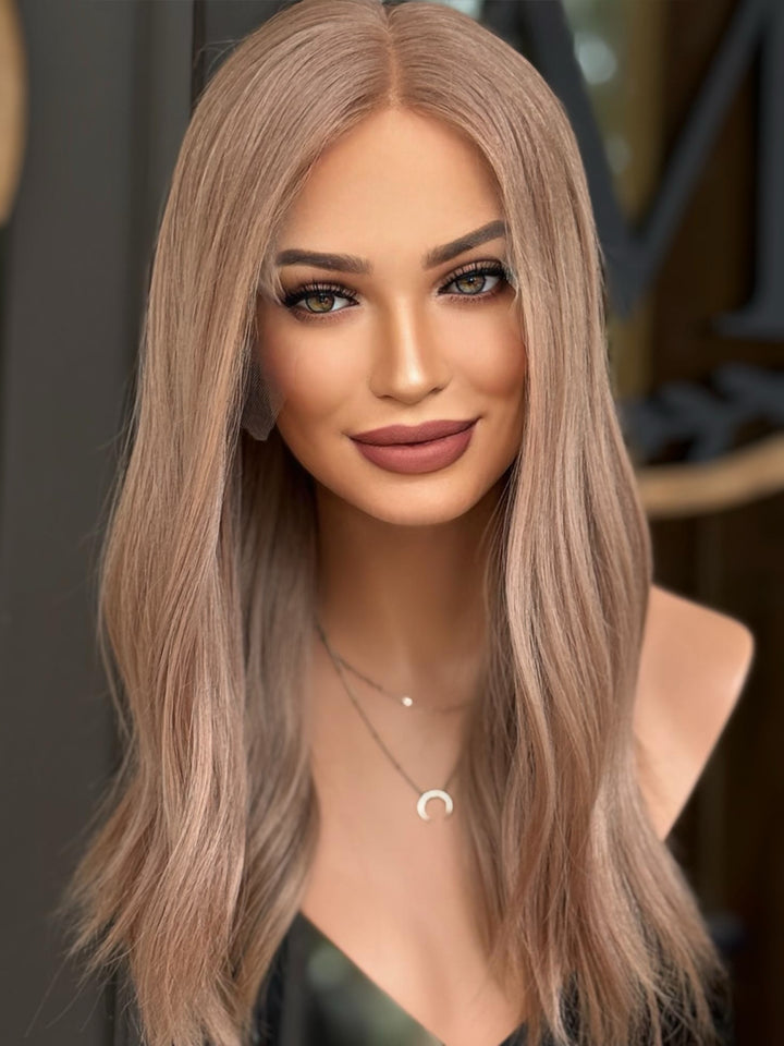 “Ash ” [S] 20” Lace Top Wig