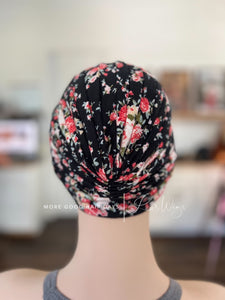 Head wrap hat “OS” (Choose Pattern) - Lu's Wigs