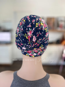 Head wrap hat “OS” (Choose Pattern) - Lu's Wigs